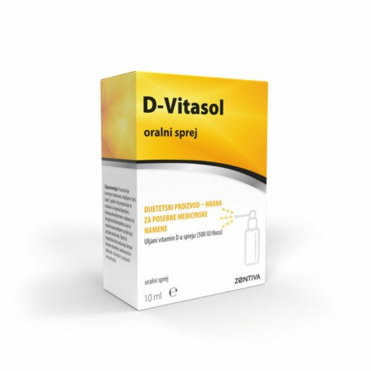 D-Vitasol oralni sprej 500IU 200 doza